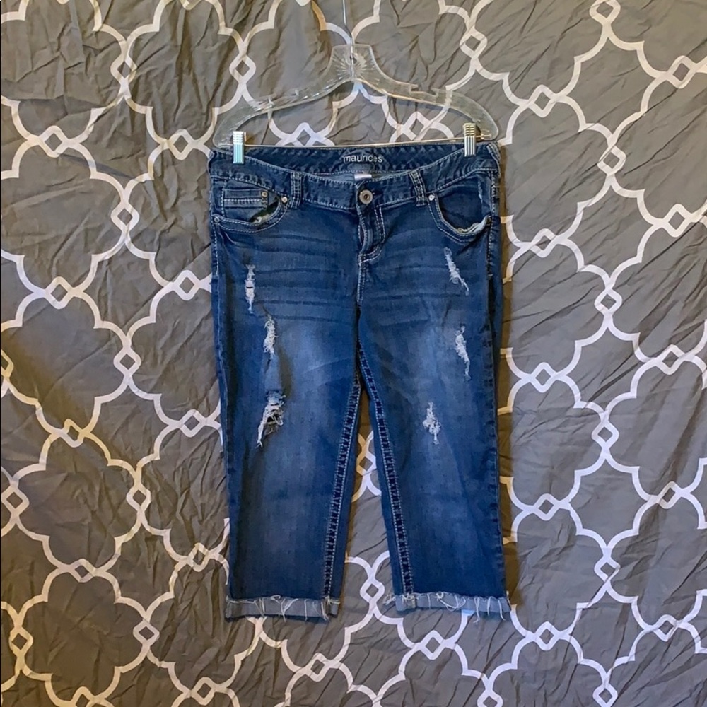 Crop jeans